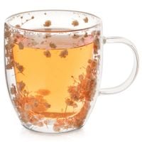 Kubek szklany termiczny z podwójną ścianką DOUBLE 350 ml