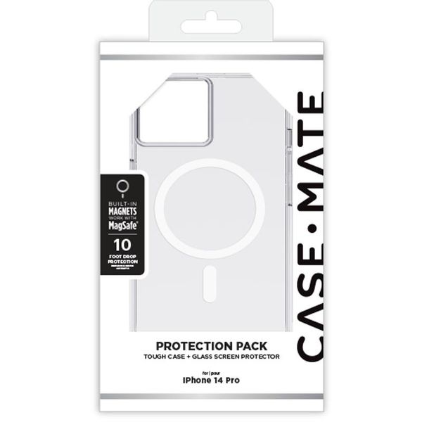 Case-Mate Tough Clear MagSafe - Etui iPhone 14 Pro (Przezroczysty) zdjęcie 5