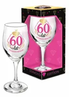 Prezent Na 60 Urodziny Dla Kobiety Kieliszek Do Wina Z Okazji 60 Urodzin