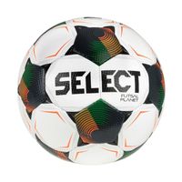 Piłka nożna hala Select Futsal Planet v26 FIFA Basic biało-czarno-pomarańczowo-zielona 1014387 310021 r. — Rozmiar: 4