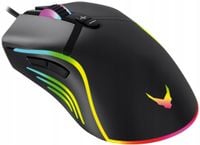 2 x Mysz przewodowa GAMING-owa USB 6400DPI 7-przycisków LED PODŚWIETLANA RG