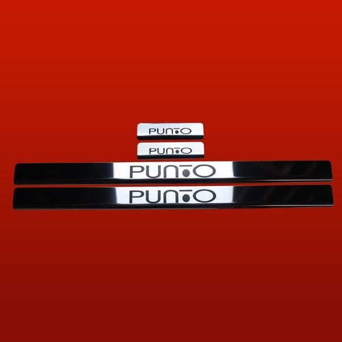 Listwa progowa FIAT PUNTO EVO Stal nierdzewna 304 połysk 4szt na Arena.pl