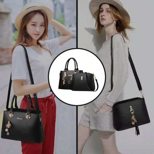 DAMSKA TOREBKA 2w1 SKÓRZANA NA PASKU DLA KOBIET PREZENT DO PRACY na Arena.pl