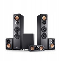 Kino domowe Teufel ULTIMA 40 SURROUND 5.1, zestaw kolumn 5.1, czarny