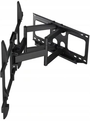 Solidny stalowy regulowany uchwyt ścienny do telewizora TV LCD EXTRA MOCNY na Arena.pl