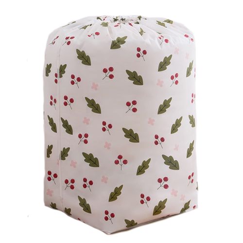 Pojemny pokrowiec peva w liściu na pościel zabawki ubrania ściągany 70x32 na Arena.pl