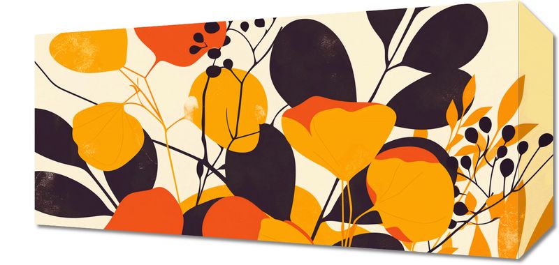 Obraz 40x20cm Ogrodowa Paleta zdjęcie 1