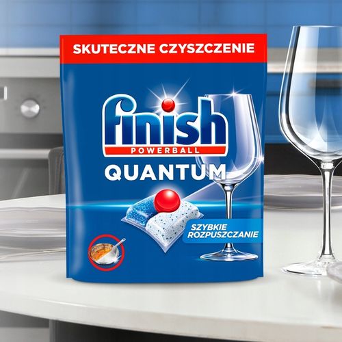 Finish Quantum All in 1 Kapsułki do Zmywarki Zapach Fresh Świeży 100 sztuk na Arena.pl