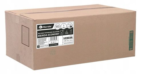 Ręczniki Papierowe Zz Białe Merida Veb036 4000 szt na Arena.pl