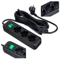 Listwa Przedłużacz Brennenstuhl Eco-Line 3 gniazda włącznik 5m