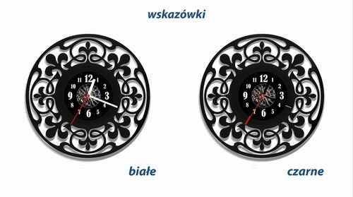Zegar ścienny z płyty winylowej Dekory 48.2 na Arena.pl