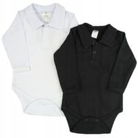 2PAK BODY POLO r.68 body koszula z kołnierzykiem