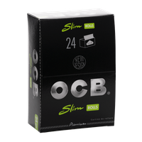 box - 24 x bibułka ocb rolls premium slim 4m