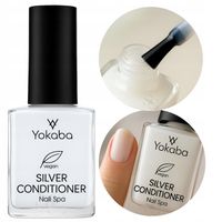 Yokaba Nail Spa Silver Conditioner mleczna odżywka do paznokci perłowa