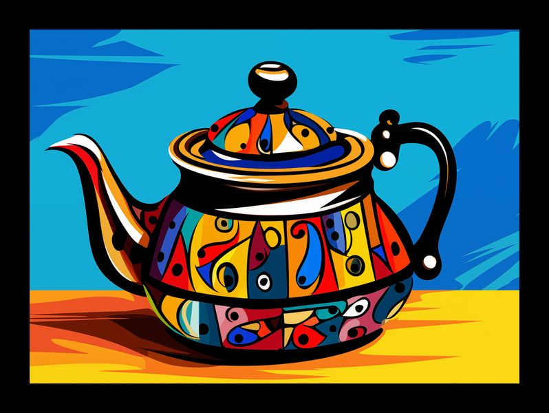 Plakat 18x13cm Może Herbatki? zdjęcie 2