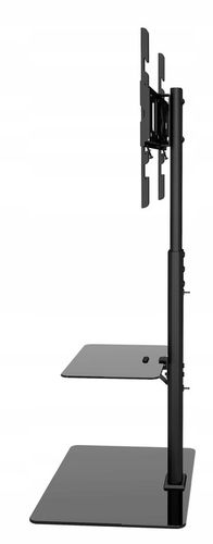 Podłogowy STOJAK TV pod telewizor z półką Uniwersalny Obrotowy na Arena.pl