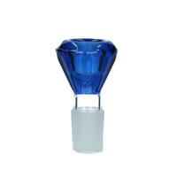 cybuch szklany diamond 18,8 mm niebieski