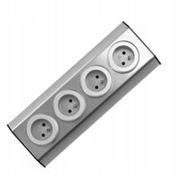 GNIAZDO MEBLOWE KUCHENNE 4x2P+Z STAL INOX VIRONE