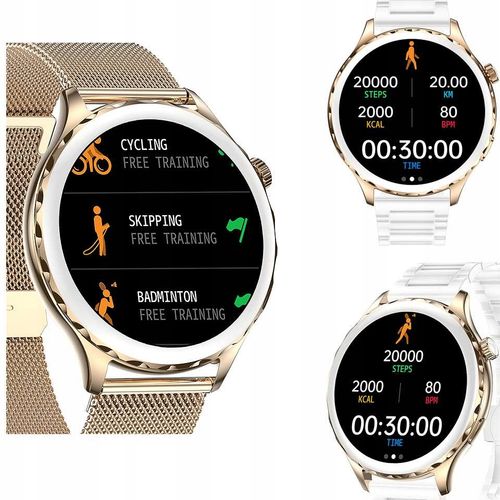 Smartwatch niktrade 8401 srebrny na Arena.pl