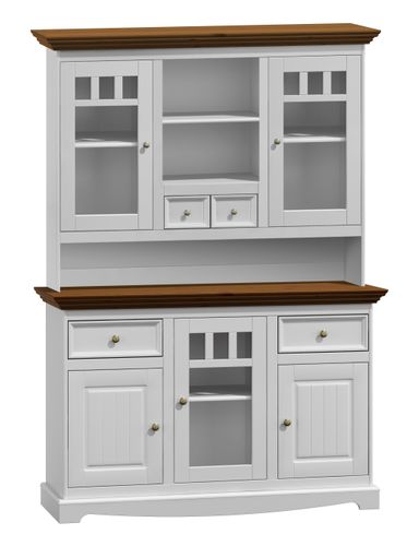 NADSTAWKA DO KOMODY BELLUNO BIAŁA/DĄB   PL024B/D na Arena.pl