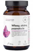Aura Herbals KOLAGEN rybi NatiCol SELEN cynk BIOTYNA 90t