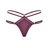 reina burgundy stringi onesize promees