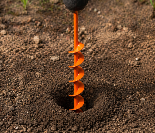 wiertło 4x45cm świder ogrodowy do gleby na Arena.pl