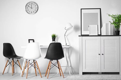 Krzesło nowoczesne Milano DSW PP czarny na Arena.pl