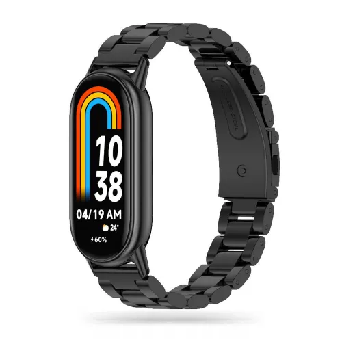 Bransoleta Tech-Protect Stainless na Xiaomi Smart Band 8 / 8 NFC - czarna na Arena.pl
