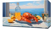Obraz 50x30cm Homary Nie Do Pary