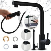 Wielofunkcyjna bateria kuchenna Heckermann SZ-888 Czarna