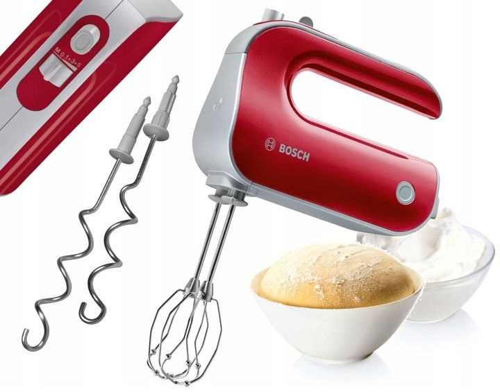 MIKSER RĘCZNY ROBOT KUCHENNY MFQ40303 CZERWONY 500W Styline Colour zdjęcie 6