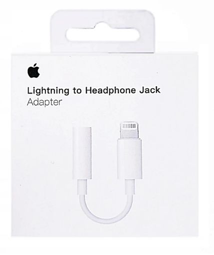 ORYG PRZEJŚCIÓWKA LIGHTNING JACK 3.5MM IPHONE zdjęcie 1