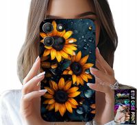 ETUI DO MOTOROLA MOTO G15 - SŁONECZNIKI, SŁONECZNIK, KWIECISTE WZORY