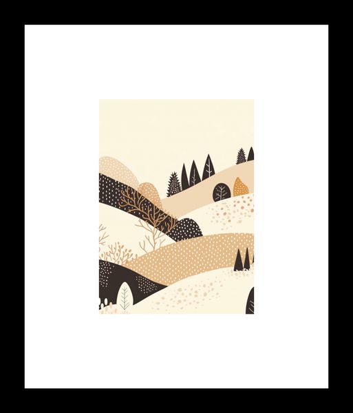 Plakat 13x18cm Jesień w Wzgórzach zdjęcie 3