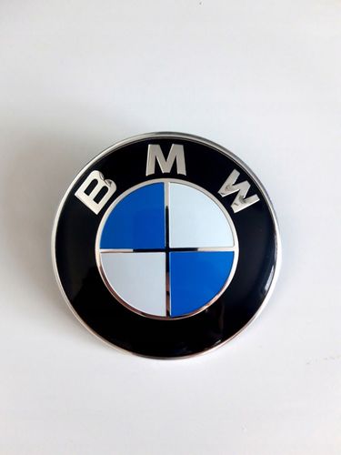 Emblemat Znaczek Logo BMW 82mm E30 E34 E38 E46 E53 E83 E60 E61 E67 X3 NOWY na Arena.pl