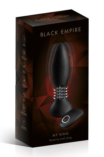 ANAL PLUG ANAL PLUG VIB MYKING BLACK (Size: T3) na Arena.pl