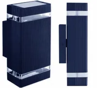 Lampa elewacyjna LED kinkiet ogrodowy Antracyt 2xGU10 aluminium IP54