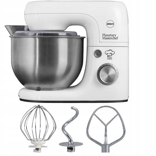 Robot kuchenny planetarny Eldom WRK1200 chefs 1500W biały na Arena.pl