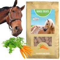 Smakołyki dla konia cukierki smaczki przysmaki York MARCHEW 1kg - 1000g