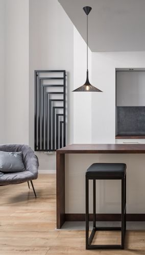 Kiruna lampa wisząca 1x40W E27 czarny na Arena.pl