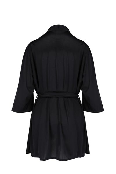 Sybilla Peignoir Black L/Xl - Casmir zdjęcie 6