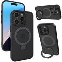 ETUI ZE STOJAKIEM DO MAGSAFE CASE OBUDOWA PANCERNE RING DO IPHONE 16 PRO