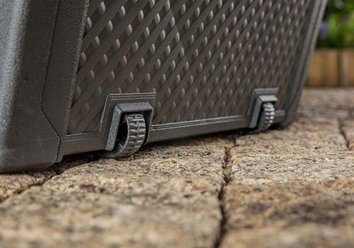 SKRZYNIA OGRODOWA NA TARAS KETER GRAFITOWA 277 l na Arena.pl