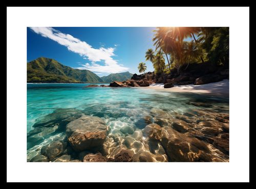Plakat 30x20cm Odosobniony Raj na Arena.pl