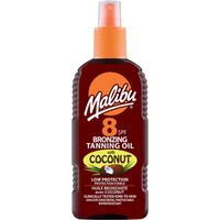 Malibu Bronzing Olejek Brązujący Z Kokosem SPF8 200ml