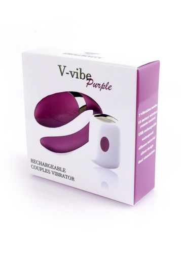 stymulator-v-vibe purple usb 7 function / remote control na Arena.pl