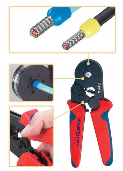 ENERGOTYTAN PRASKA ZACISKARKA DO TULEJEK 0,25-6 Z6 zdjęcie 6