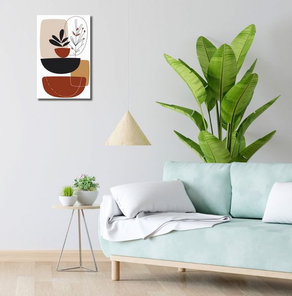 Obraz 30x50cm Botaniczna Abstrakcja zdjęcie 2