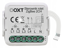Moduł OXT mini sterownik 2 rolety ZigBee TUYA